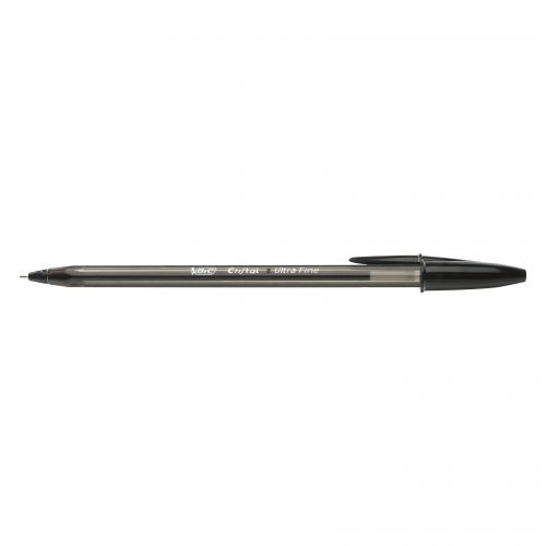 Bic+Cristal+Exact+Ballpoint+Pen+0.7mm+Tip+0.28mm+Line+Black+%28Pack+20%29+-+992603