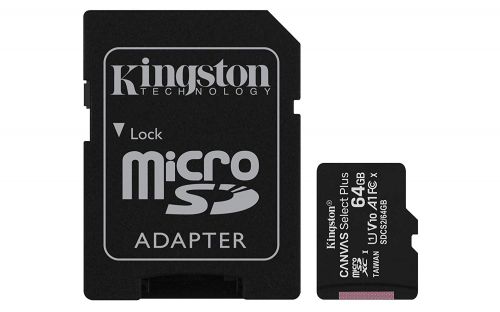 64GB CS Plus C10 MicroSDHC and Adapter