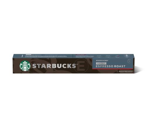 STARBUCKS by Nespresso Decaf Espresso CoffeE Capsules (Pack 10) 12423420