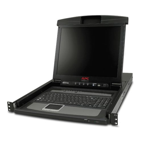 Servers 17in Rack LCD Console 8 Port KVM Switch