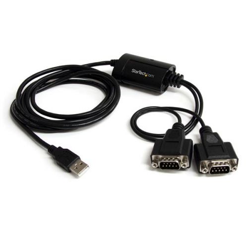 StarTech.com+2PT+FTDI+USB+to+Serial+RS232+Adapter+COM