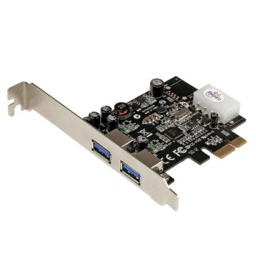 2 Port PCIe USB3 Card Adapter UASP LP4