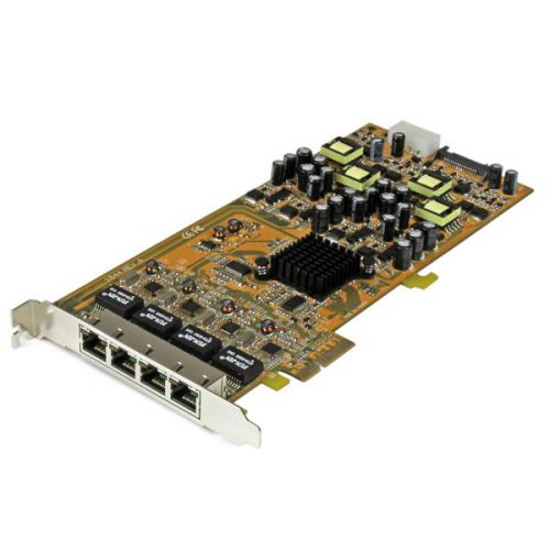 Servers StarTech 4 Port Gigabit PoE PCIe NIC