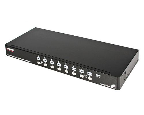 16PT 1U RackMount USB PS2 KVM Switch OSD