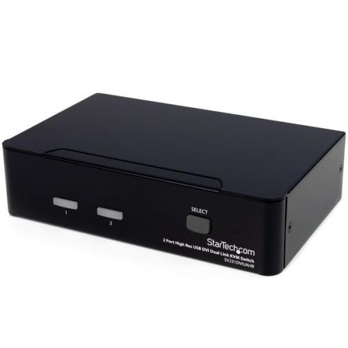 StarTech.com 2PT High Res USB DVI DualLink KVM Switch