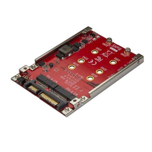 StarTech.com Dual Slot M.2 to SATA Adapter RAID