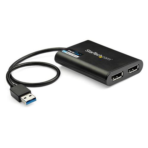 StarTech.com+USB+to+Dual+DisplayPort+4K+60Hz+Adapter