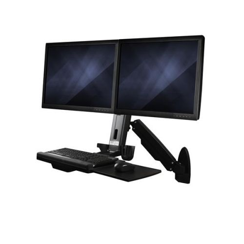 Accessories Up to 24in Sit Stand Dual Monitor WM