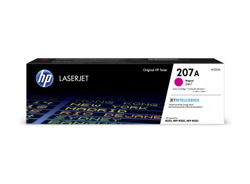 HP 207A Magenta Standard Capacity Toner Cartridge 1.25K pages - W2213A