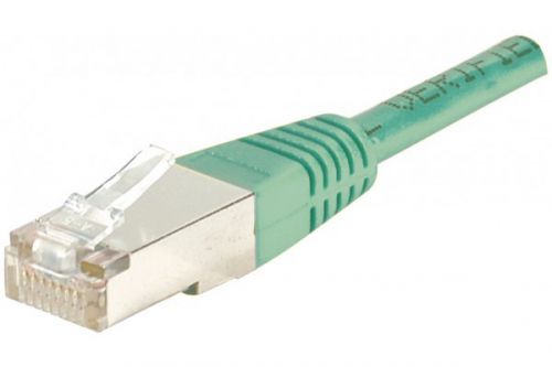Cables / Leads / Plugs / Fuses 5m RJ45 FUTP Cat6 Green Patch Cable