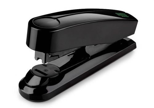 Desktop Staplers NOVUS B 4FC renew Half Strip Stapler Flat Clinch Plastic 50 Sheet Black