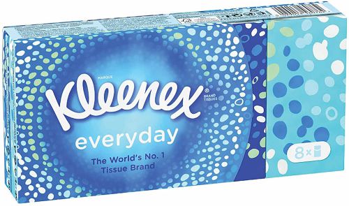 Kleenex Everyday Tissues Pocket Pack (Pack 8)