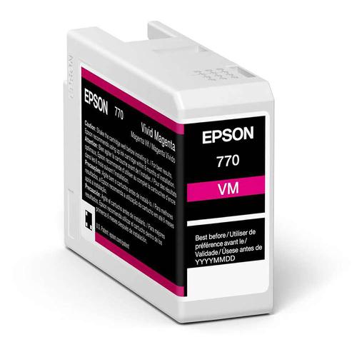 Inkjet Cartridges Epson T46S3 Vivid Magenta Pro10 Ink Cartridge 25ml - C13T46S300