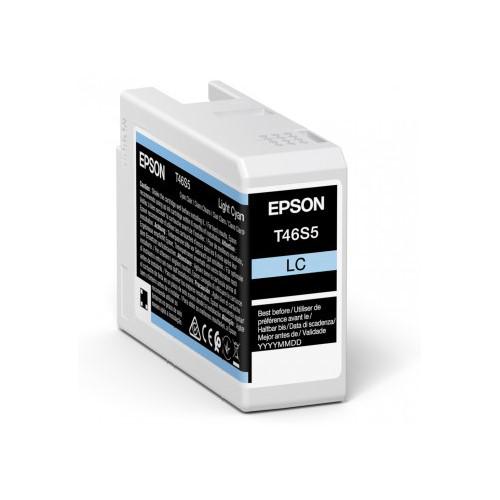 Inkjet Cartridges Epson T46S5 Light Cyan Pro10 Ink Cartridge 25ml - C13T46S500