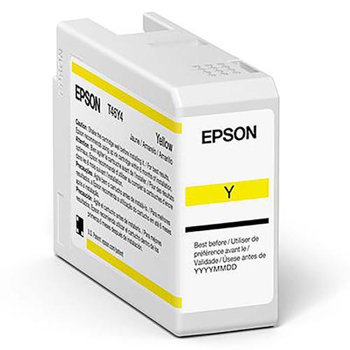 Inkjet Cartridges Epson T47A3 Yellow Pro10 Ink Cartridge 50ml - C13T47A400