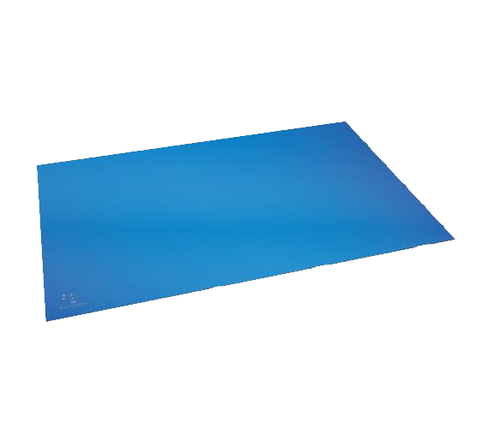 Exacompta CleanSafe Desk Mat 590x390mm Blue