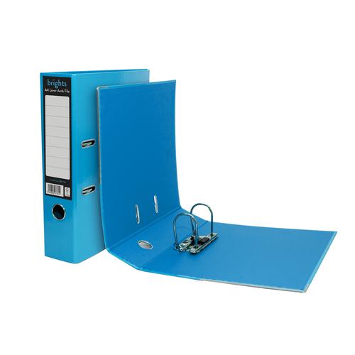 Pukka Brights Lever Arch File A4 Blue Box of 10