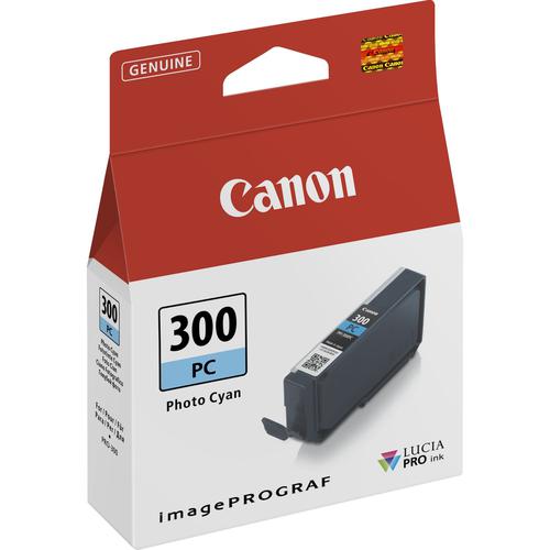 Canon PFI300PC Photo Cyan Standard Capacity Ink Cartridge 14ml - 4197C001