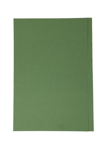 ValueX Square Cut Folder Manilla Foolscap 180gsm Green (Pack 100)
