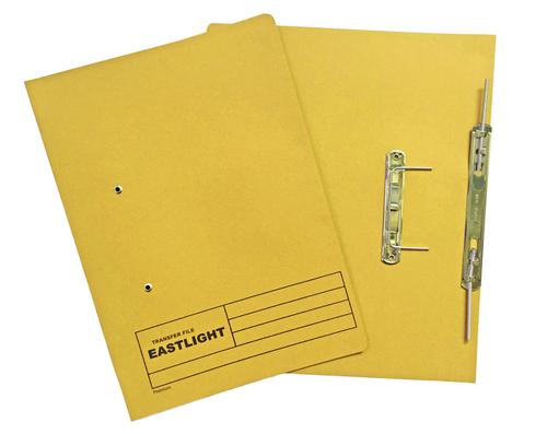 Part Files ValueX Transfer Spring File Manilla Foolscap 285gsm Yellow (Pack 25)
