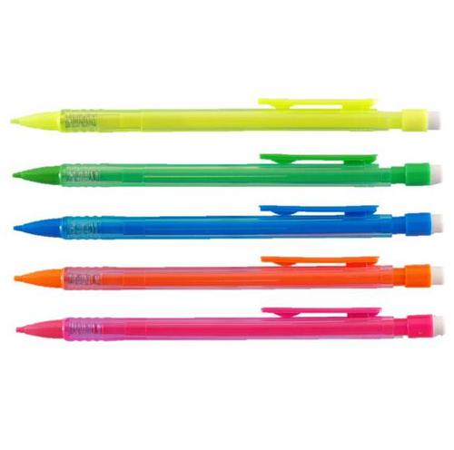 Mechanical Pencils ValueX Mechanical Pencil HB 0.7mm Lead Assorted Colour Barrel (Pack 10)