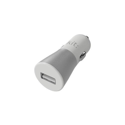 KIT Car Charger USB A Port Silver 2.4A