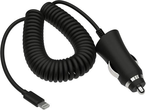 Lightning In Car Charger MFI 2.1A Black