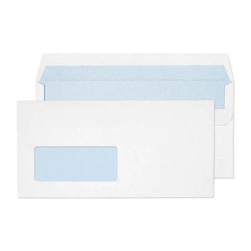 DL ValueX Wallet Envelope DL Self Seal Window 90gsm White (Pack 500)