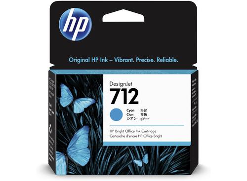 HP+712+Cyan+Standard+Capacity+Ink+Cartridge+29ml+-+3ED67A