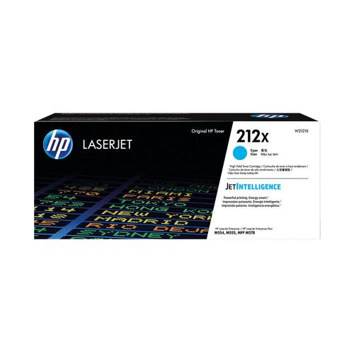 HP Cyan High Yield Toner Cartridge High Yield 10K pages W2121X HP Colour LaserJet Enterprise M555 / M554 / M578 series - W2121X
