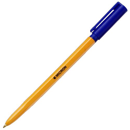 Ball Point Pens ValueX Micron Ballpoint Pen 0.7mm Tip and 0.3mm Line Blue (Pack 50)
