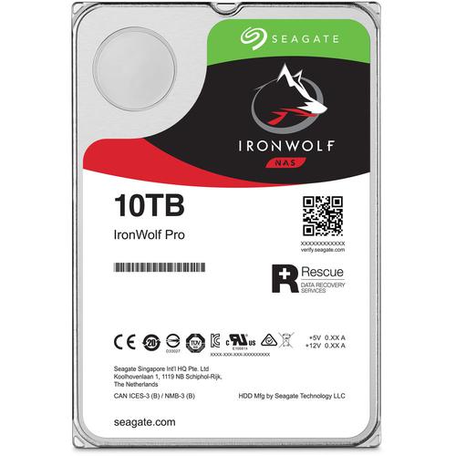 10TB IronWolf Pro 72 HDD 10TB SATA 3.5in
