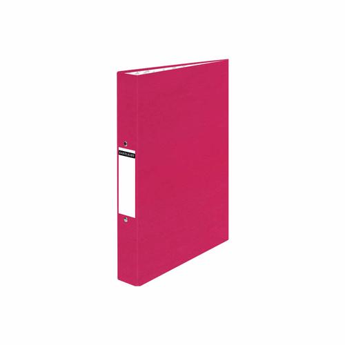 ValueX Ring Binder Paper on Board 2 O-Ring A4 19mm Rings Red (Pack 10)