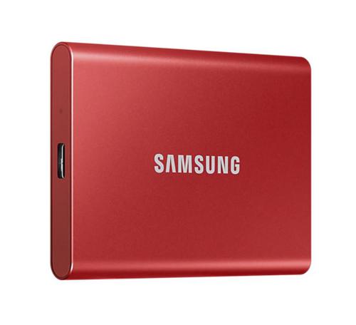 2TB T7 USB3.2C Portable Red Ext SSD