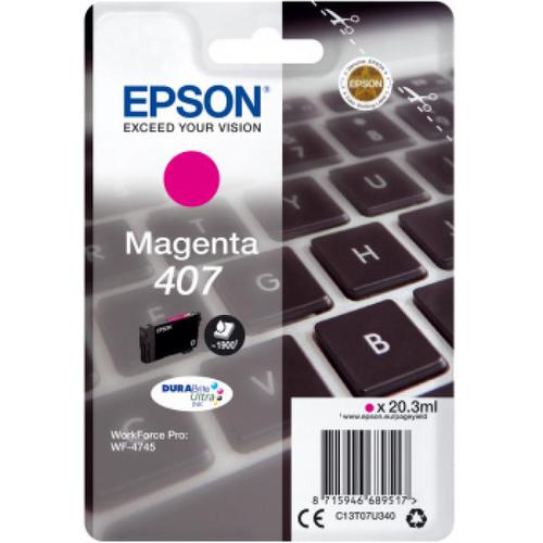 Epson WF4745 Magenta High Yield Ink Cartridge 41ml - C13T07U340