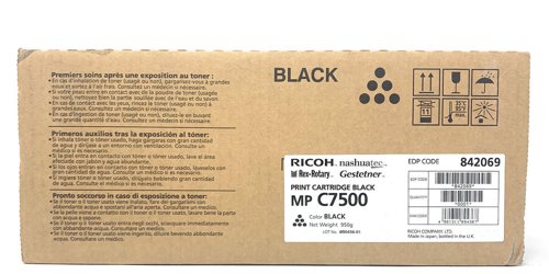 Ricoh MPC7500 Black Toner 842069 Ricoh MPC7500 Black Toner 842069