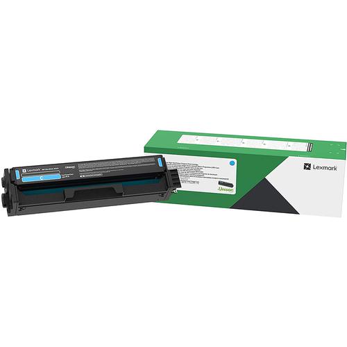 Lexmark Cyan High Yield Return Programe Toner Cartridge 2.5k pages - C332HC0