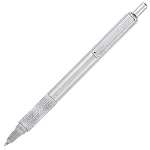 Ball Point Pens Zebra FX-MD Metal Detectable Retractable Ballpoint Pen Silver Barrel Black Ink