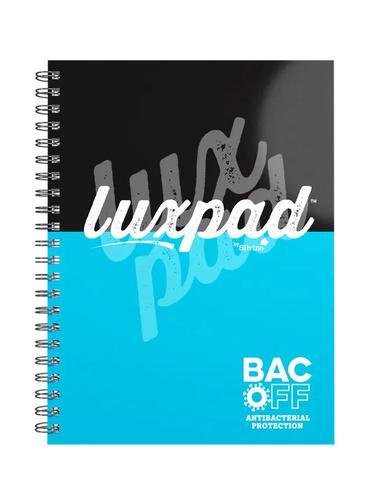 Silvine LUXPAD A5 Plus BacOff Anti-bacterial Notebooks (Pack 3) LUXA5BAC