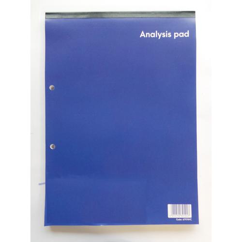 Analysis Pads ValueX A4 Analysis Pad 8 Cash Columns 160 Pages (Pack 10)