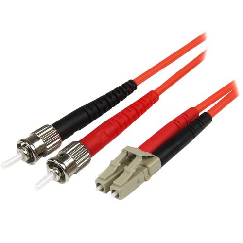 5m MM 50 125 Duplex Fiber Cable LCST