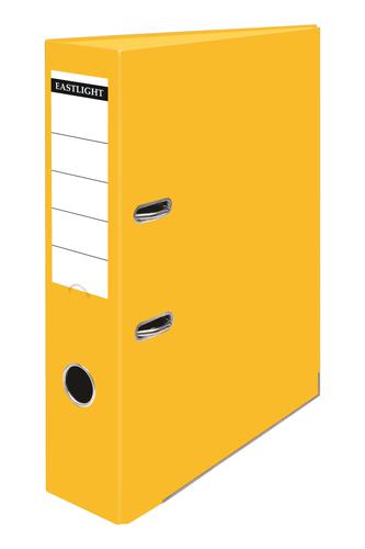 ValueX Lever Arch File Polypropylene A4 70mm Spine Width Yellow (Pack 10)