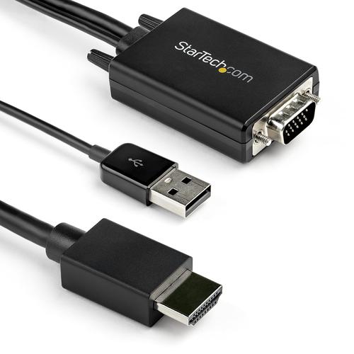 StarTech.com 3m VGA to HDMI Adapter 1080p USB Powered