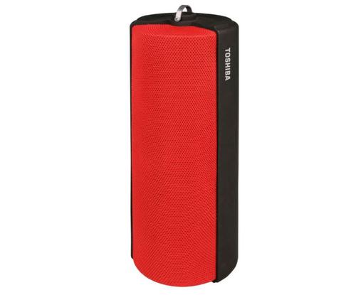Speakers Toshiba Bluetooth Fabric Speaker Red