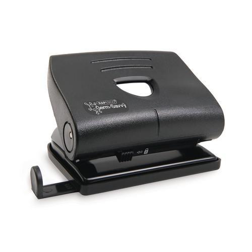 Hole Punches Rapesco 820-P Germ Savvy 2 Hole Punch Metal 22 Sheet Black