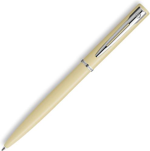 Waterman Allure Ballpoint Pen Pastel Yellow/Chrome Barrel Blue Ink Gift Box