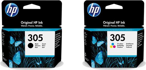 HP 305 2 Pack Blk/Col Ink HP 305 2 Pack Blk/Col Ink Cartridge 6ZD17AE