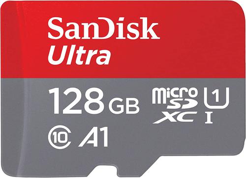 128GB Ultra A1 120MBs MicroSDXC and AD