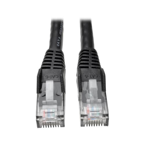 Tripp Lite 6ft Cat6 Gigabit Snagless Molded UTP Ethernet Patch Cable 24 AWG 550 MHz 1 Gbps RJ45 MM Black