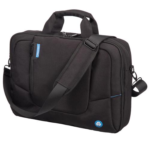 Bags & Cases Lightpak ECO Laptop Bag Made From Recycled PET Black 46202